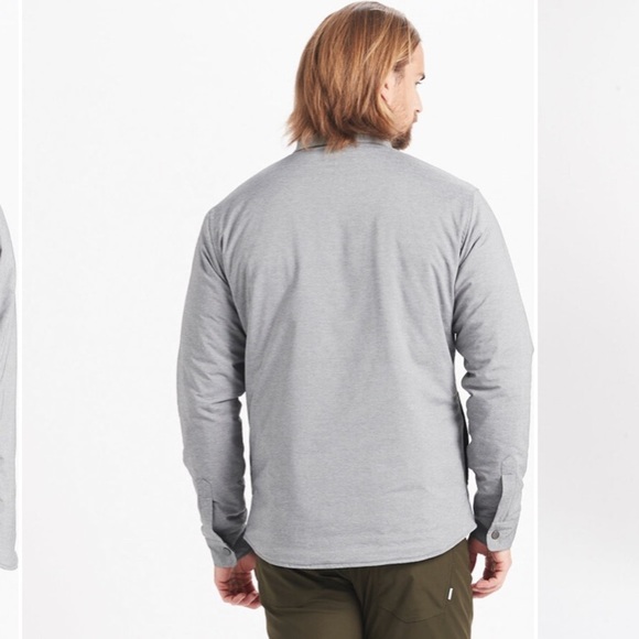 Vuori Men’s Atlas Jacket Shacket Button Up Coat Grey Size XL - Picture 11 of 12